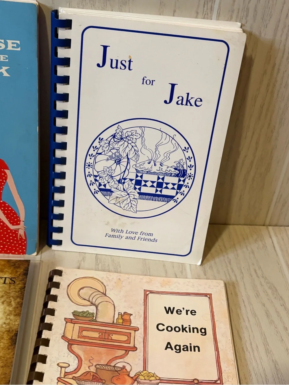 Vintage cookbooks thank you